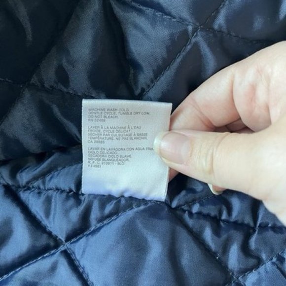 Vintage 90s Outbrook Barn Chore Denim Coat Outdoors Plaid Lined Workwear Medium - Picture 11 of 12